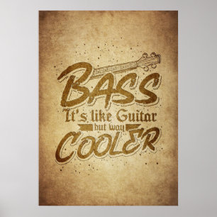 Musikkunst ist wie Gitarre Poster