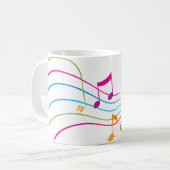 Musikkunst Kaffeetasse (Vorderseite Links)