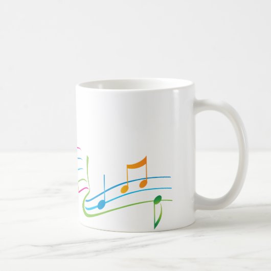 Musikkunst Kaffeetasse (Rechts)