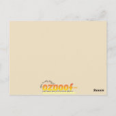 Musikkünstlerische Postkarte (Rückseite)