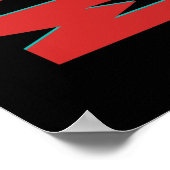 Musiklasszimmer Vocal Orchester Band Piano Rock Poster (Ecke)