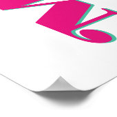 Musiklasszimmer Vocal Piano Rock Orchester Band Poster (Ecke)