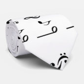 Musikleben Krawatte (Gerollt)