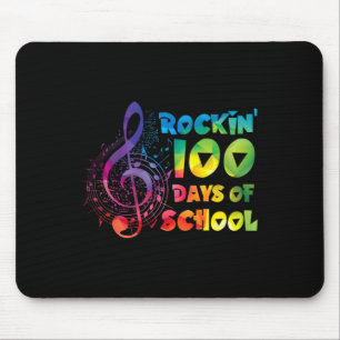 Musiklehrer - 100 Tage Schulmusik-Schlüssel Mousepad