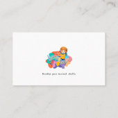 Musiklehrer | BERUFLICH Visitenkarte (Rückseite)