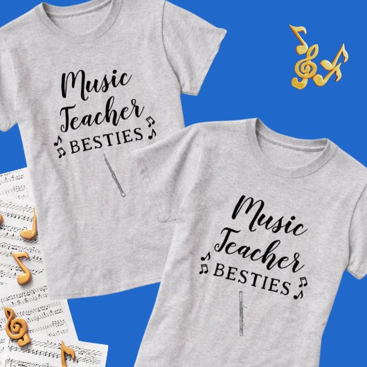 Musiklehrer Besties Bassoon Bester Freund T-Shirt