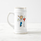 Musiklehrer Bierglas (Links)