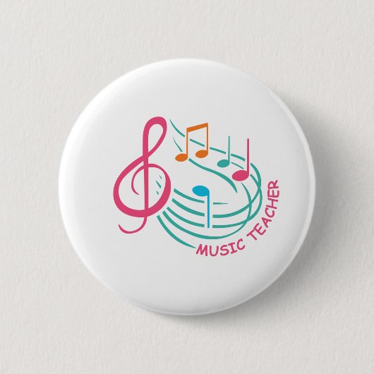 Musiklehrer Button (Vorderseite)