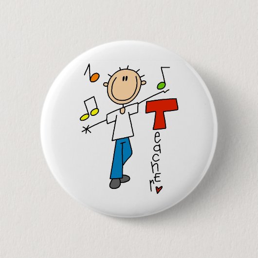 Musiklehrer Button (Vorderseite)