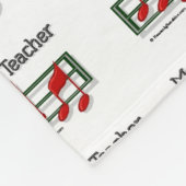 Musiklehrer Fleecedecke (Ecke)