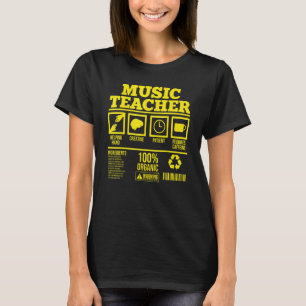 Musiklehrer für Musiklehrer T-Shirt