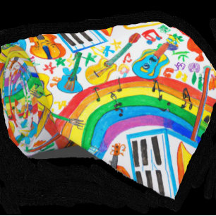 Musiklehrer Gitarre Piano Violinist Krawatte