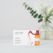 Musiklehrer Gitarrenunterricht Seide Finish Luxe Visitenkarte (Stehend Vorderseite)