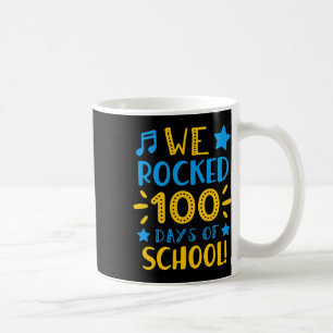 Musiklehrer - Glücklicher 100. Tag der Schule Wir Kaffeetasse
