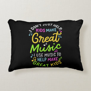 Musiklehrer - Hilfe für Kinder, Musikgeschenke zu Dekokissen