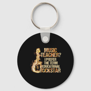 Musiklehrer Ich bevorzuge den Begriff Educational  Schlüsselanhänger