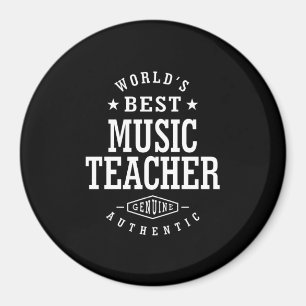 Musiklehrer Job Titel Geschenk Magnet