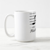 Musiklehrer Kaffeetasse (Links)