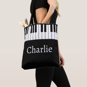 Musiklehrer Klavier Keyboard Dunkel Tasche
