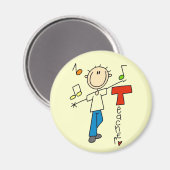 Musiklehrer Magnet (Vorderseite/Rückseite)