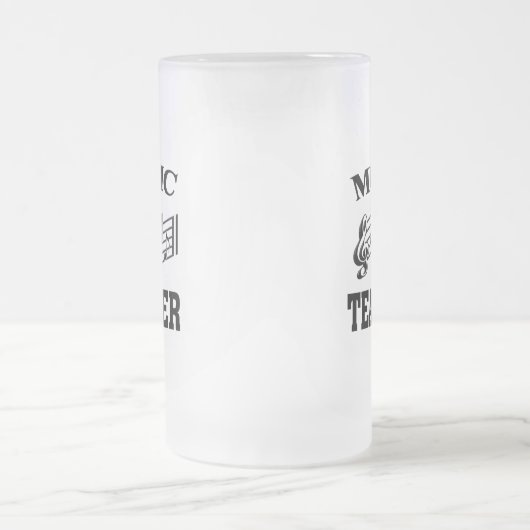 MUSIKLEHRER MATTGLAS BIERGLAS (Mittel)