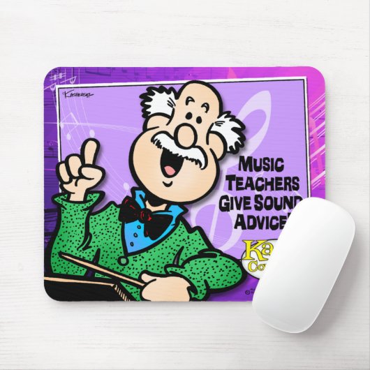 Musiklehrer Mousepad (Mit Mouse)