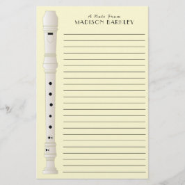 Musiklehrer-Musikkapelle Briefpapier