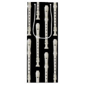 Musiklehrer-Musikkapelle Geschenktüte Für Weinflaschen (Vorderseite)