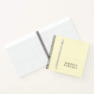 Musiklehrer-Musikkapelle Notizblock