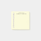 Musiklehrer-Musikkapelle Post-it Klebezettel (Vorderseite)