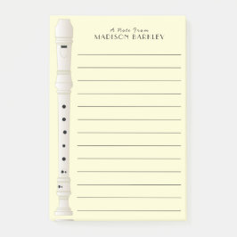 Musiklehrer-Musikkapelle Post-it Klebezettel