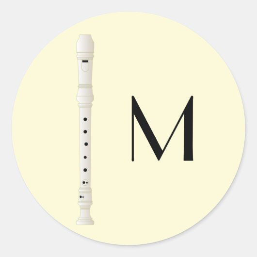 Musiklehrer-Musikkapelle Runder Aufkleber (Vorderseite)