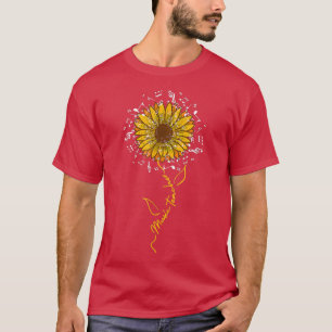 Musiklehrer Noten Musiker Musikliebhaber S T-Shirt