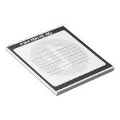 Musiklehrer Notepad Notizblock (angewinkelt)