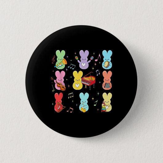 Musiklehrer Ostertag Button (Vorderseite)