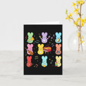 Musiklehrer Ostertag Karte (Gelbe Blume)