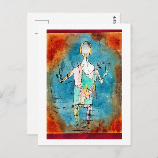 Musiklehrer (Player), Klee Postkarte (Vorne/Hinten)