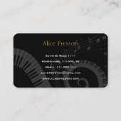 Musiklehrer | Spiralpiano Visitenkarte (Rückseite)