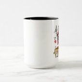 Musiklehrer - Sublimationsdesign, Musiklehrer Tasse (Zentrum)