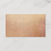 Musiklehrer Vintage Musiknoten Klasse Visitenkarte (Rückseite)