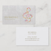 Musiklehrer Visitenkarte (Vorne/Hinten)