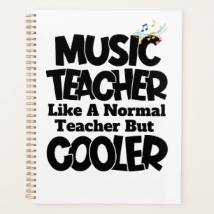 Musiklehrer wie ein normaler Lehrer, aber cooler Planer