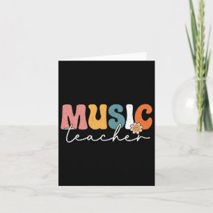 Musiklehrer zurück zur Musikerband 1. Tag Karte