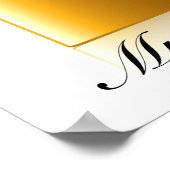 Musiklehrerin Poster (Ecke)