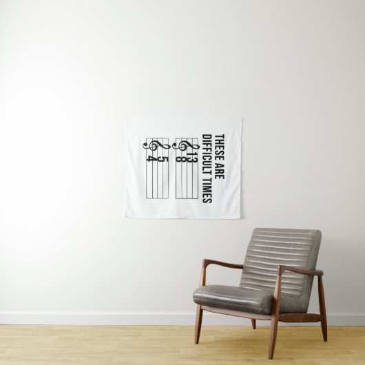 Musiklehrerzeitschriften Wandteppich (Beispiel (Horizontal))