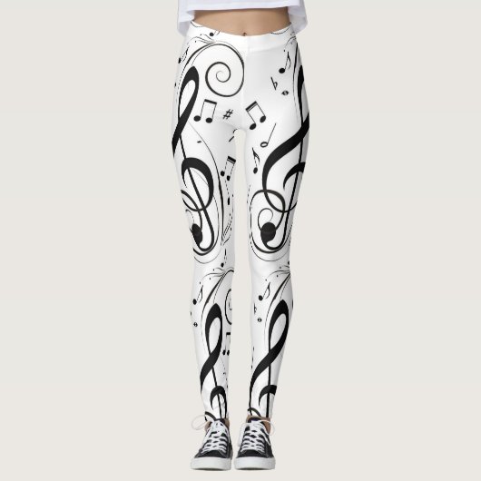 **MUSIKLICHE HINWEISE** LEGGINGS (Vorderseite)