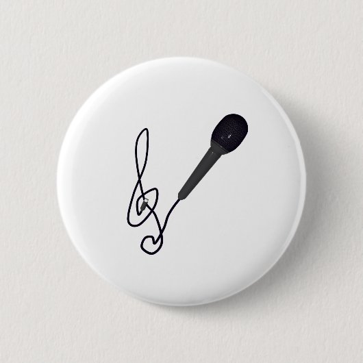 Musikliebhaber Button (Vorderseite)