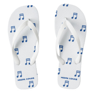 Musikliebhaber Gedruckt für Songs Liebhaber-Sandal Badesandalen