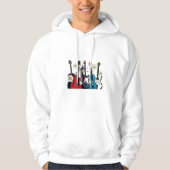 Musikliebhaber Hoodie (Vorderseite)