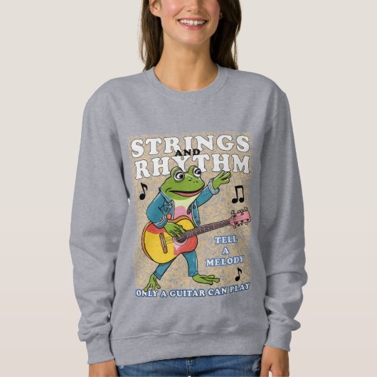 Musikliebhaber Sweatshirt (Vorderseite)